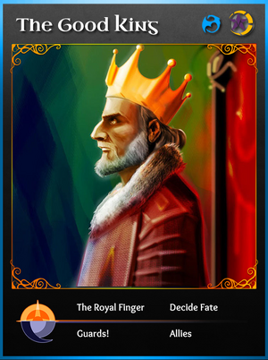 Portraitcard bluedragon goodking