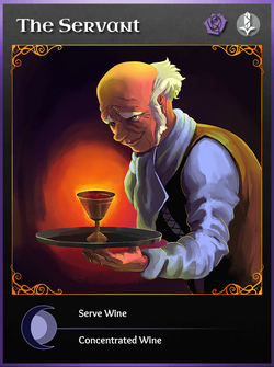 Portraitcard unseen servant