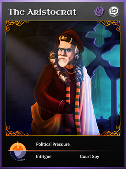 Portraitcard unseen aristocrat