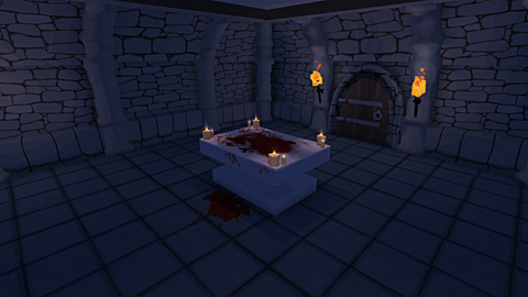 The Empty Cult room.