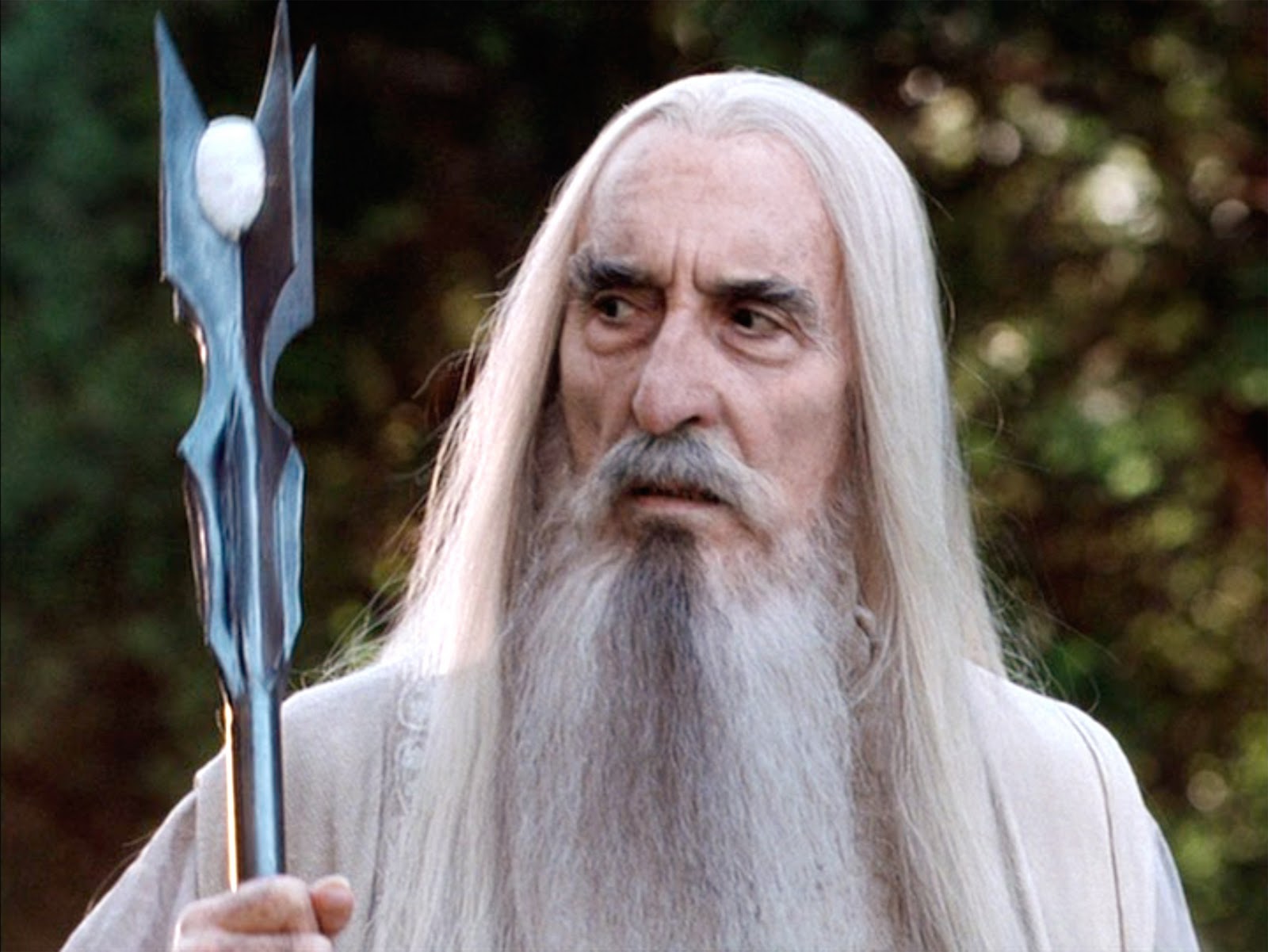 film still of anthony hopkins as saruman in lord of | Stable Diffusion
