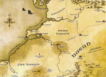 Map of Harad