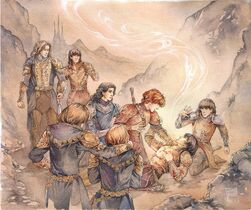 The Death of Fëanor by Jenny Dolfen
