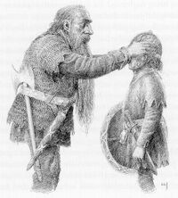 Thorin and Bilbo by Alan Lee