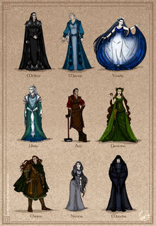 The Silmarillion - The Aratar by wolfanita