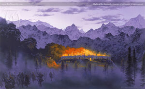 Flight of the Doomed by Ted Nasmith