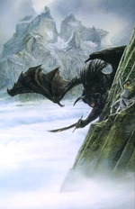 Glorfindel and the Balrog by John Howe