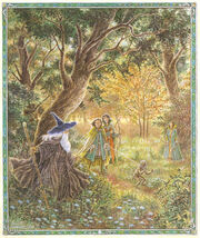 Gollum Held Captive by the Elves by Inger Edelfeldt
