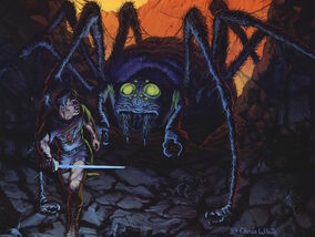 Shelob vs Beren