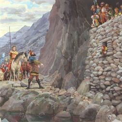 Thorin, Bard e Thranduil by Denis Gordeev.jpg