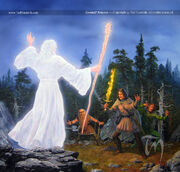 Gandalf Returns by Ted Nasmith