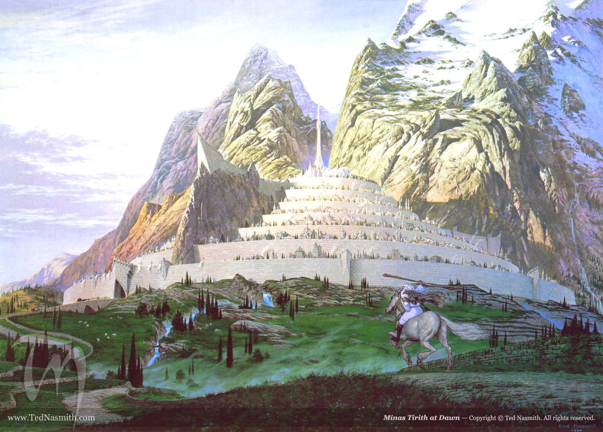 Minas Tirith Tolkienpedia Fandom