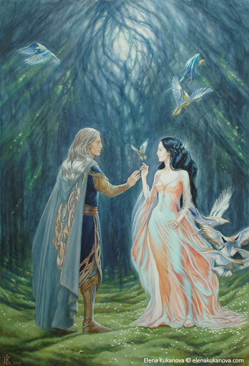 Donato Giancola - Nienor and Glaurung, 2013