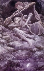 The Taming of Sméagol by Alan Lee