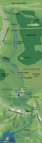 Anduin by The Encyclopedia of Arda