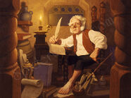 Bilbo at Rivendell by Brothers Hildebrandt