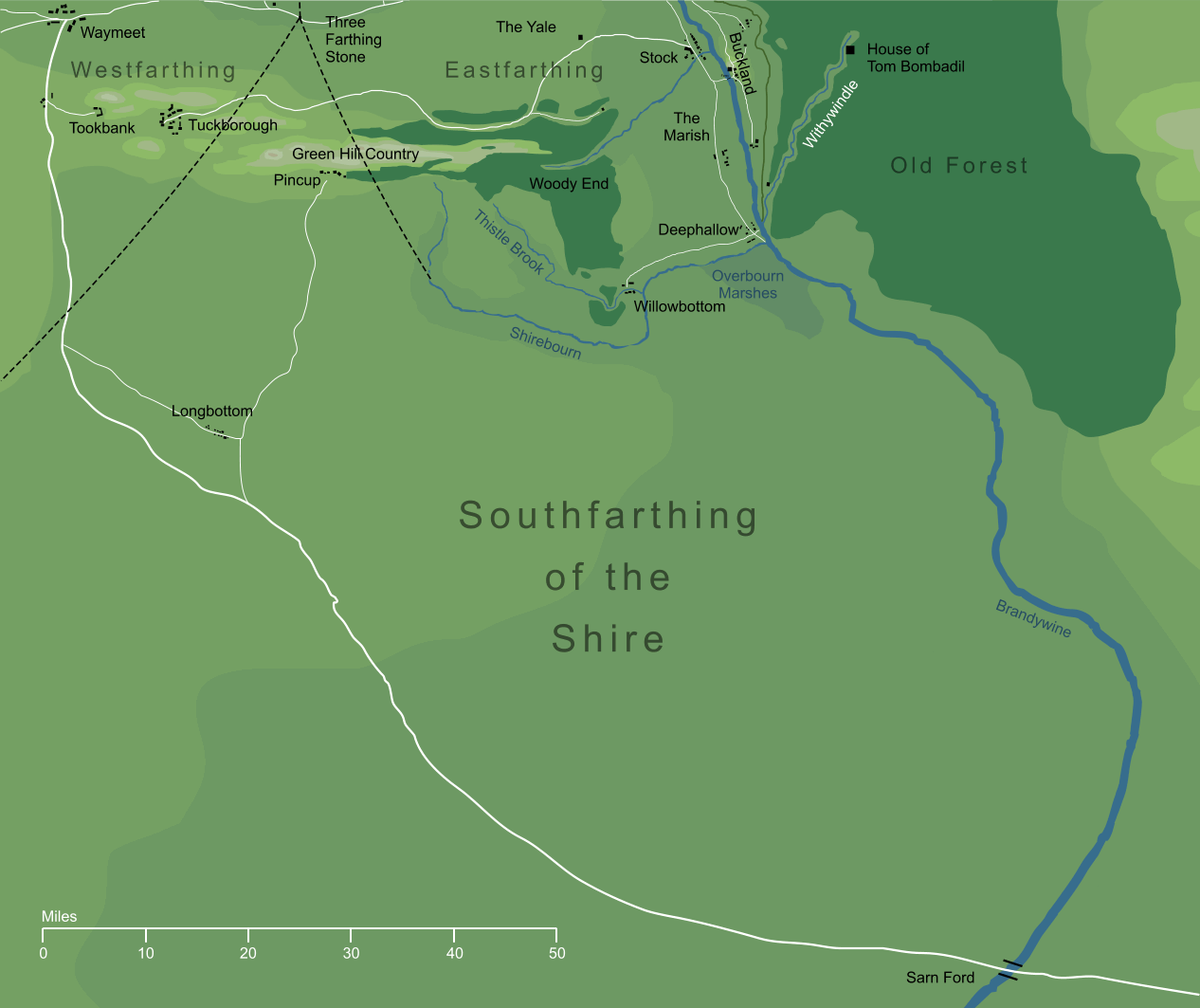 Decumano Sud, Tolkienpedia