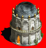 Ipotesi artistica di come si presentava il Tempio di Melkor