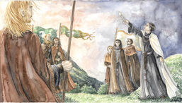 The oath of Cirion and Eorl by Anke Eißmann