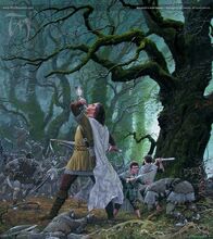 Boromir's Last Stand by Ted Nasmith