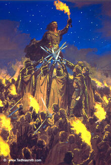 The Oath of Fëanor by Ted Nasmith