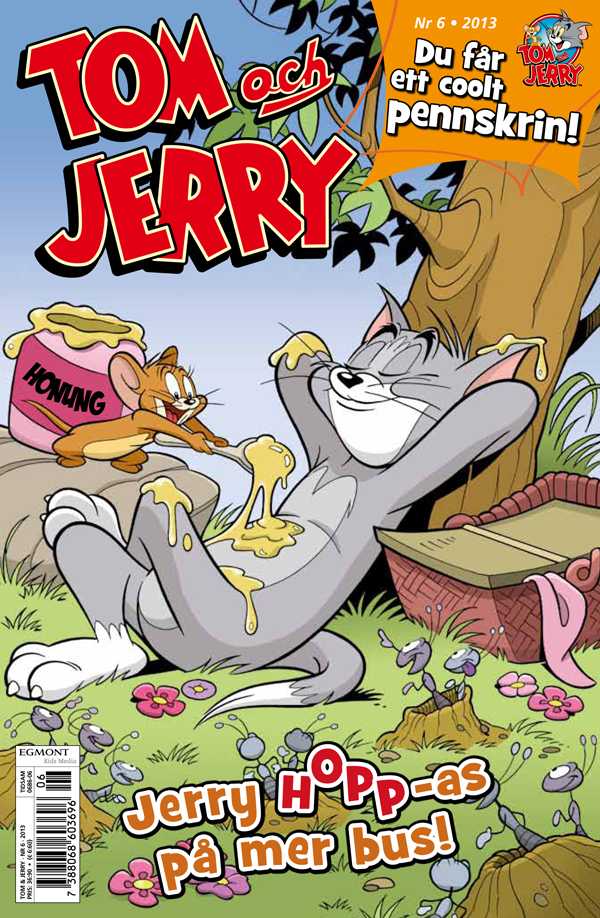 Egmont - Tom och Jerry 2013-06 (Swedish Comic) | Tom and Jerry Wiki | Fandom