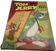 Tom and Jerry - Indian Cover - Whitman Paint Book 1950 - 02