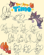 Tom and Jerry Time - Model Sheet 01