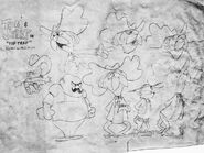 Concept art for Tall in the Trap (dated 1961).