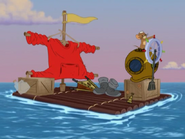Treasure Map Scrap - Jerry's ship