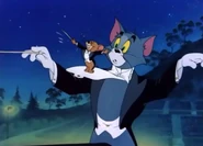 Jerry appearing on Tom's dickie