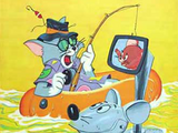 MGMs Tom and Jerry - Mouse Submarine - Whitman Coloring Book 1968