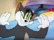 The first scene Burness does in the series, here we see a staple of his Tom design, spiky, scruffy hair (but not like Surry's)