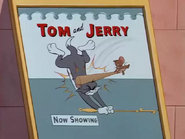 Matinee Mouse - Tom and Jerry poster now showing