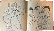 1957-Whitman-MGMs-Droopy-Dog-Coloring-Book - 04