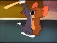 Tom tries to attack ''Jerry''