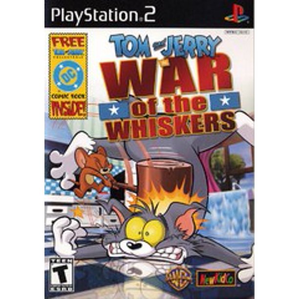 Tom and jerry in cheap war of the whiskers
