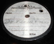 Original acetate disc from MGM Pictures, dated June 4, 1949