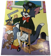 Toll Road - Tom and Jerry - Golden Jigsaw Puzzle - 01