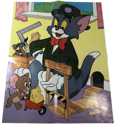 Toll Road - Tom and Jerry - Golden Jigsaw Puzzle - 01