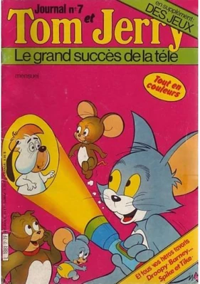 Euredif-tom-et-jerry-journal-n-7-cover
