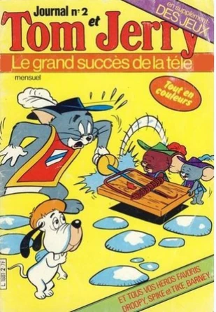 Euredif-tom-et-jerry-journal-n-2-cover