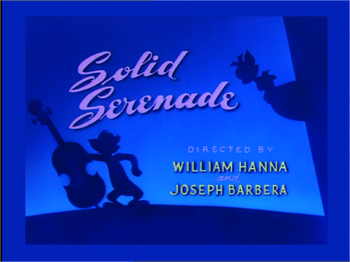 Solid Serenade Title Screen