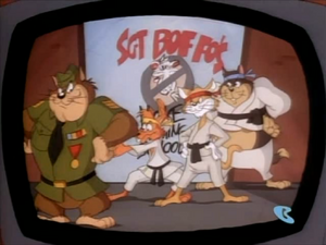 Sergeant Boffo Students Posing on TV.png