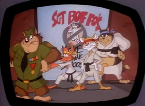 Sergeant Boffo Students Posing on TV.png