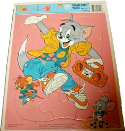 Frame Tray Puzzle - Fly Fashion - Tom and Jerry - 01.png