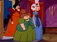 Ugly Stepsisters dressed up