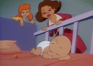 While the baby's mom returns, Eliza defends what she did the whole time.