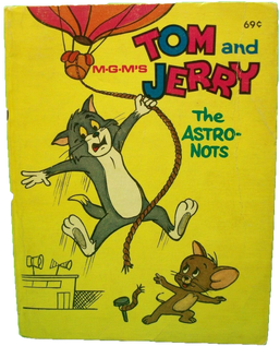 MGMs Tom and Jerry - The Astro-Nots - Big Little Book - Cover