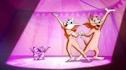 Toodles & Tom and Cherie & Jerry on stage.